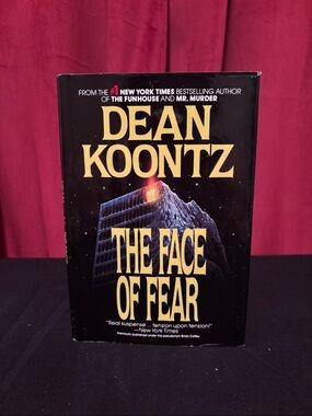 Mix & Match 4/$40 Dean Koontz "The Face of Fear" Hardcover